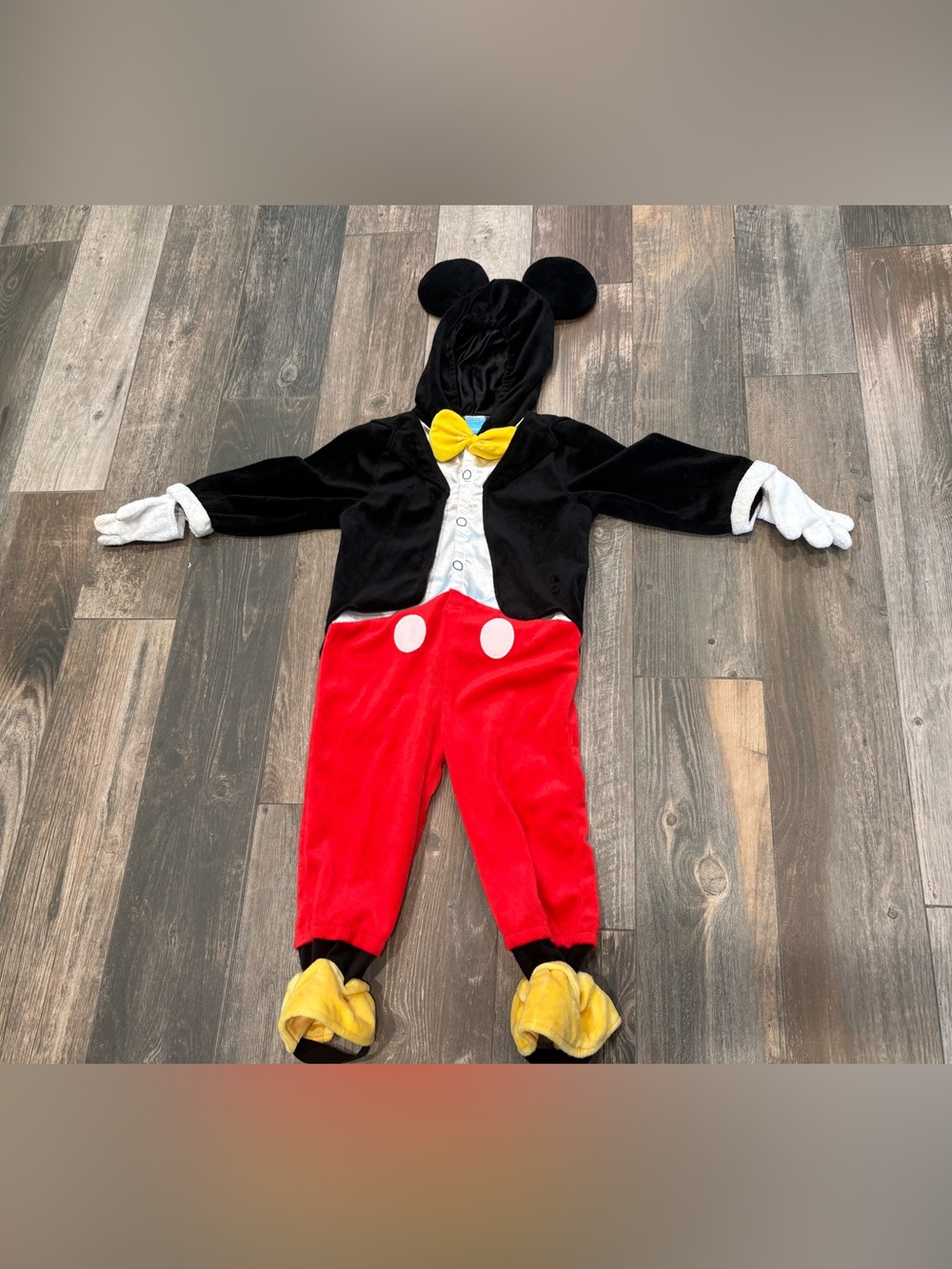 Halloween Disney Clubhouse Mickey Mouse Plush Tuxedo Costume Size 2T